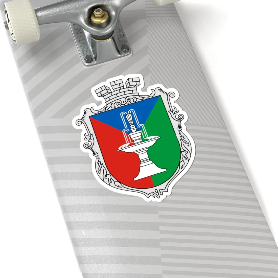 Coat of arms of Kostiantynivka (Ukraine) (Coat of Arms) STICKER Vinyl Kiss-Cut Decal - The Sticker Space