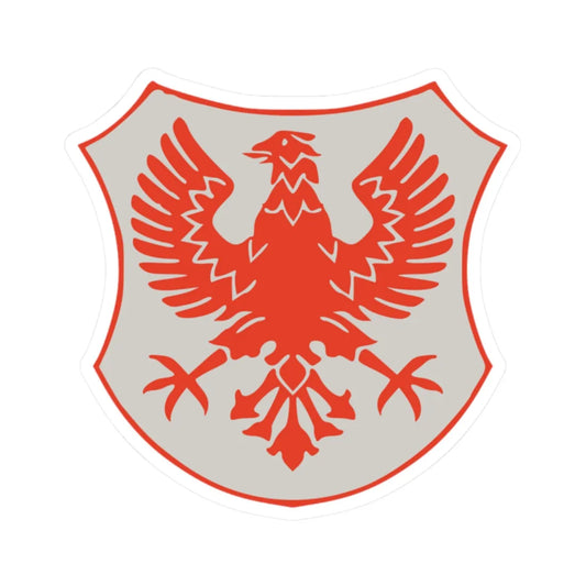 Coat of arms of Kranj (Slovenia) (Coat of Arms) STICKER Vinyl Kiss-Cut Decal 2 Inch White - The Sticker Space