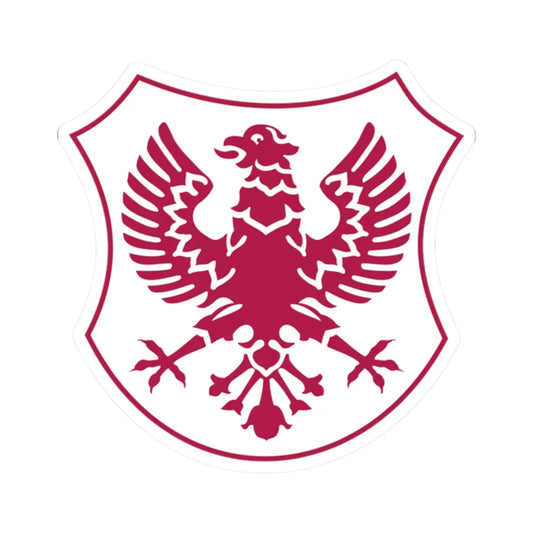 Coat of arms of Kranj Slovenia (Slovenia) (Coat of Arms) STICKER Vinyl Kiss-Cut Decal 2 Inch White - The Sticker Space