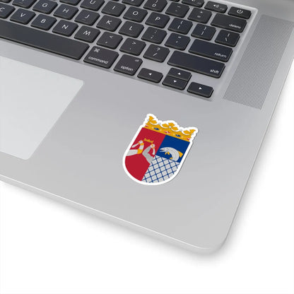 Coat of arms of Kymi Province (Finland) (Coat of Arms) STICKER Vinyl Kiss-Cut Decal - The Sticker Space