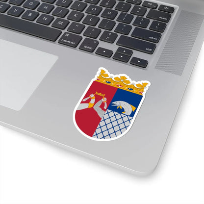 Coat of arms of Kymi Province (Finland) (Coat of Arms) STICKER Vinyl Kiss-Cut Decal - The Sticker Space