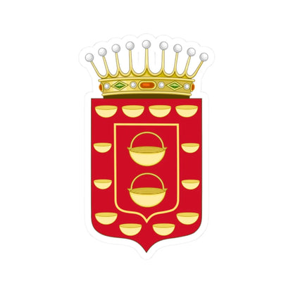 Coat of Arms of La Gomera (Spain) (Coat of Arms) STICKER Vinyl Kiss-Cut Decal 2 Inch White - The Sticker Space