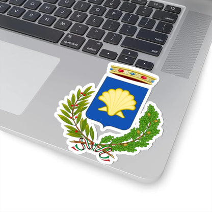 Coat of arms of Lagosanto (Italy) (Coat of Arms) STICKER Vinyl Kiss-Cut Decal - The Sticker Space