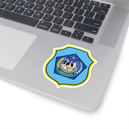 Coat of arms of Lamongan Regency (Indonesia) (Coat of Arms) STICKER Vinyl Kiss-Cut Decal - The Sticker Space