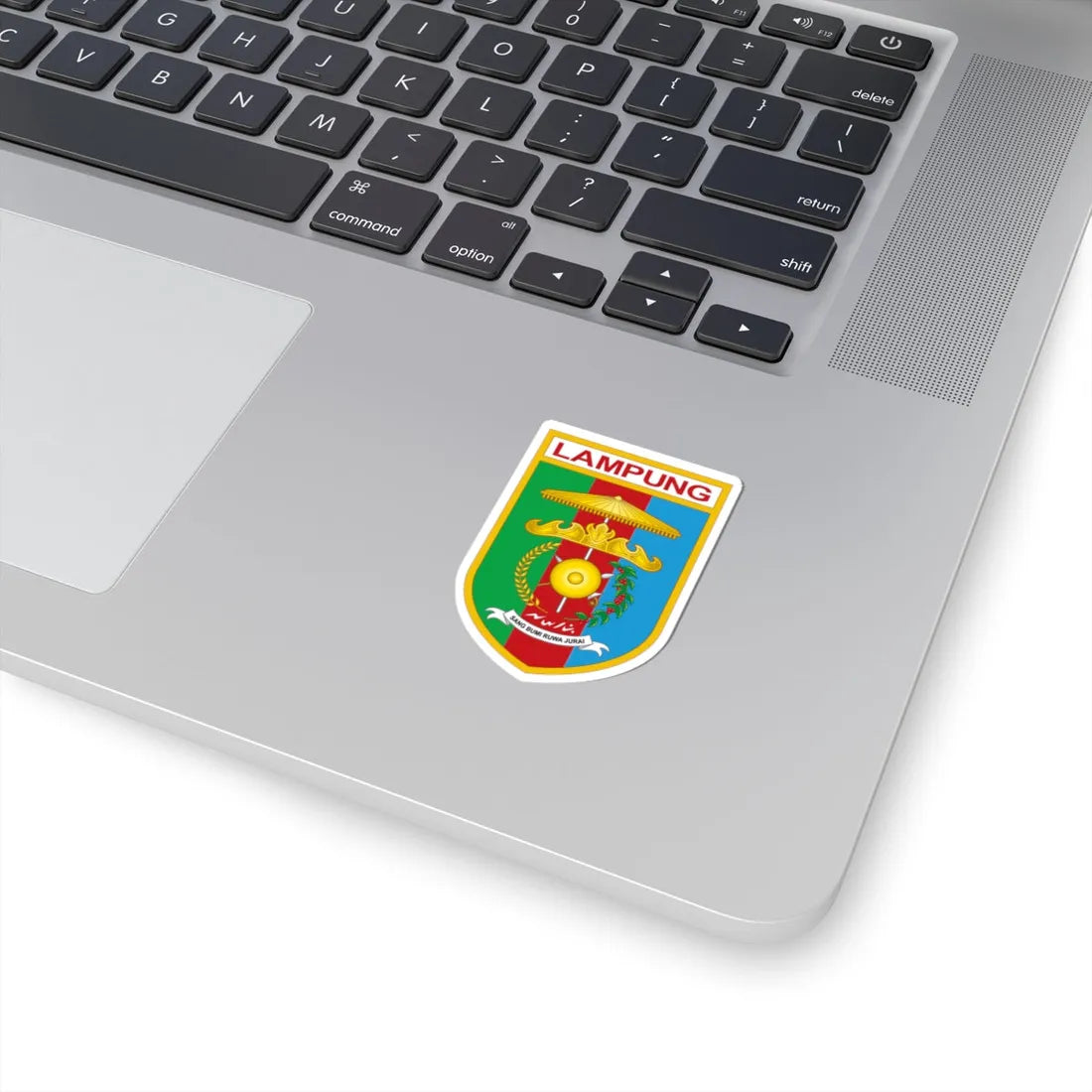 Coat of arms of Lampung (Indonesia) (Coat of Arms) STICKER Vinyl Kiss-Cut Decal - The Sticker Space