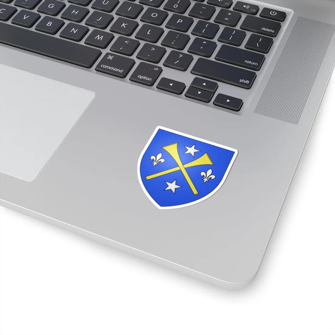 Coat of arms of LAncienne-Lorette (Canada) (Coat of Arms) STICKER Vinyl Kiss-Cut Decal - The Sticker Space