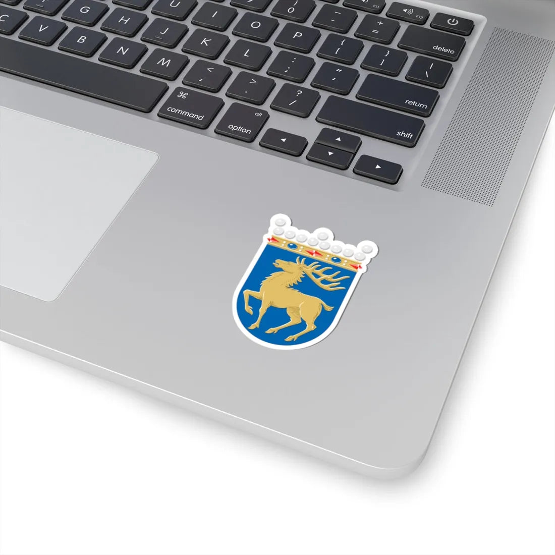 Coat of arms of Åland 2 (Finland) (Coat of Arms) STICKER Vinyl Kiss-Cut Decal - The Sticker Space