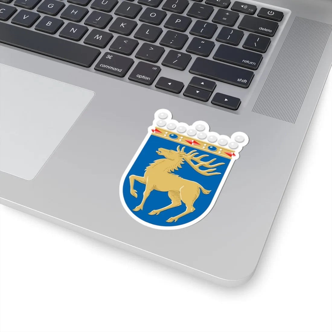 Coat of arms of Åland 2 (Finland) (Coat of Arms) STICKER Vinyl Kiss-Cut Decal - The Sticker Space