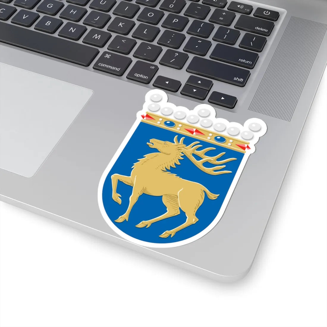 Coat of arms of Åland 2 (Finland) (Coat of Arms) STICKER Vinyl Kiss-Cut Decal - The Sticker Space