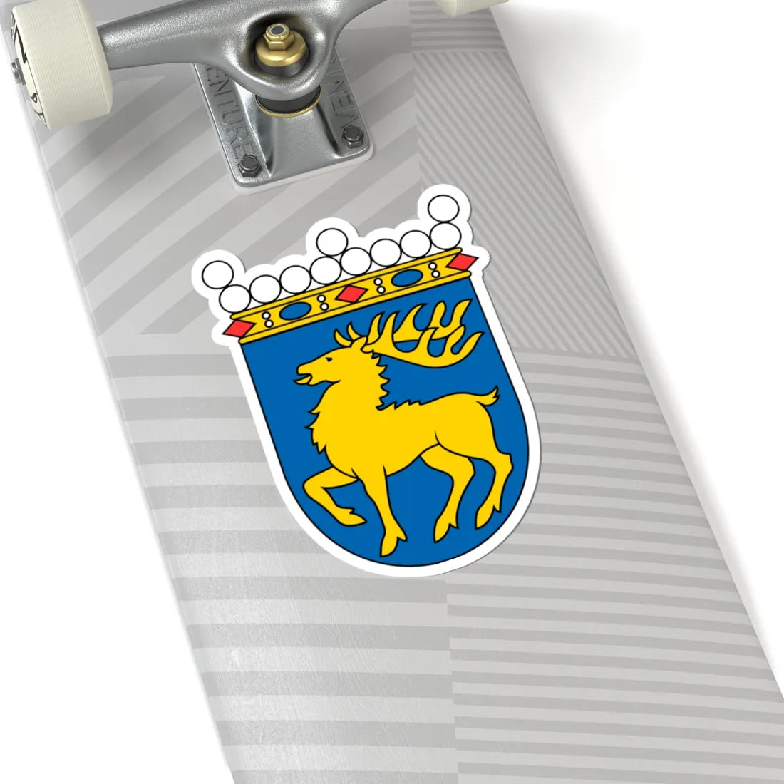Coat of arms of Åland 3 (Finland) (Coat of Arms) STICKER Vinyl Kiss-Cut Decal - The Sticker Space