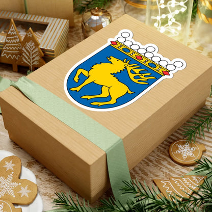 Coat of arms of Åland 3 (Finland) (Coat of Arms) STICKER Vinyl Kiss-Cut Decal - The Sticker Space