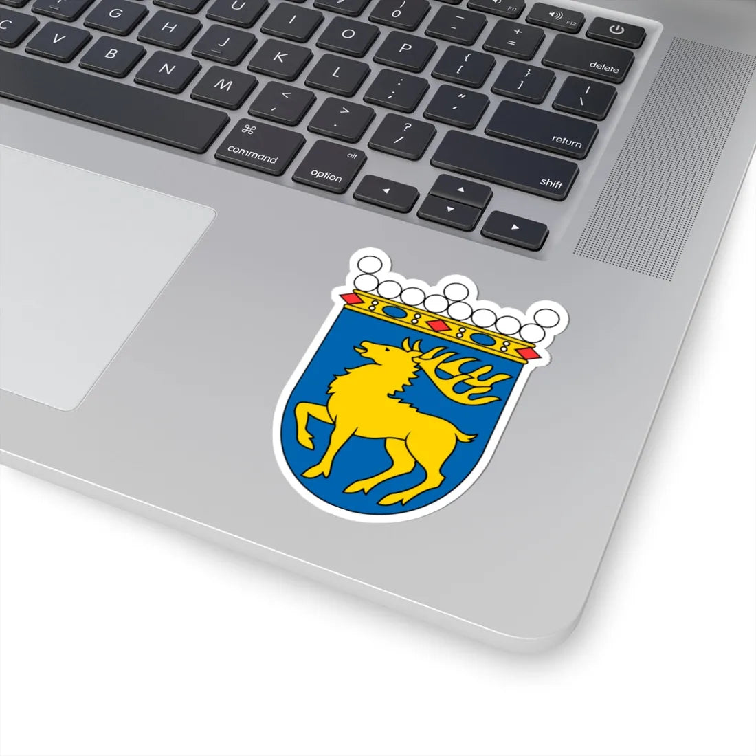 Coat of arms of Åland 3 (Finland) (Coat of Arms) STICKER Vinyl Kiss-Cut Decal - The Sticker Space