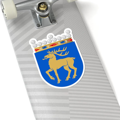 Coat of arms of Åland (Finland) (Coat of Arms) STICKER Vinyl Kiss-Cut Decal - The Sticker Space