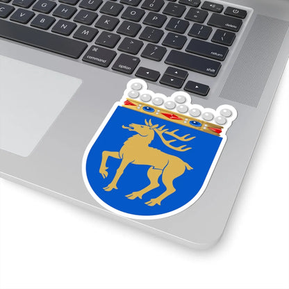 Coat of arms of Åland (Finland) (Coat of Arms) STICKER Vinyl Kiss-Cut Decal - The Sticker Space