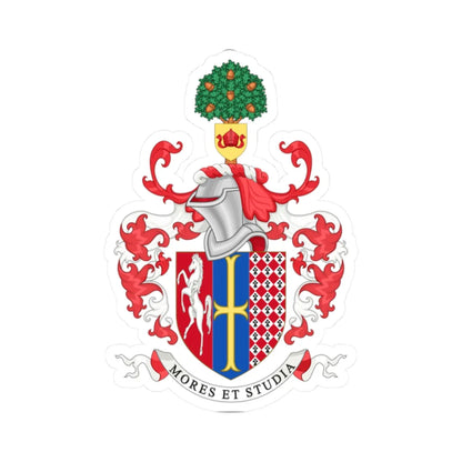 Coat of Arms of Langley Park School for Boys (England) (Coat of Arms) STICKER Vinyl Kiss-Cut Decal 2 Inch White - The Sticker Space