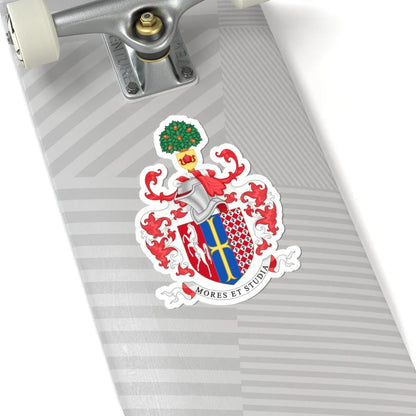 Coat of Arms of Langley Park School for Boys (England) (Coat of Arms) STICKER Vinyl Kiss-Cut Decal - The Sticker Space