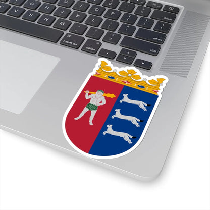 Coat of arms of Lapland Province newer (Finland) (Coat of Arms) STICKER Vinyl Kiss-Cut Decal - The Sticker Space