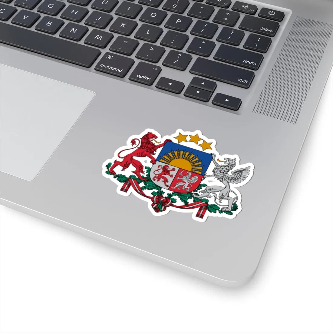 Coat of arms of Latvia (Latvia) (Coat of Arms) STICKER Vinyl Kiss-Cut Decal - The Sticker Space