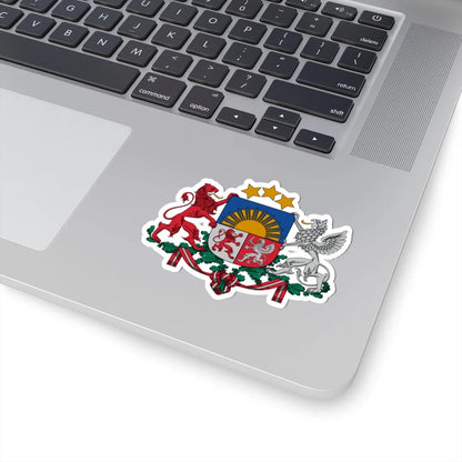 Coat of arms of Latvia (Latvia) (Coat of Arms) STICKER Vinyl Kiss-Cut Decal - The Sticker Space