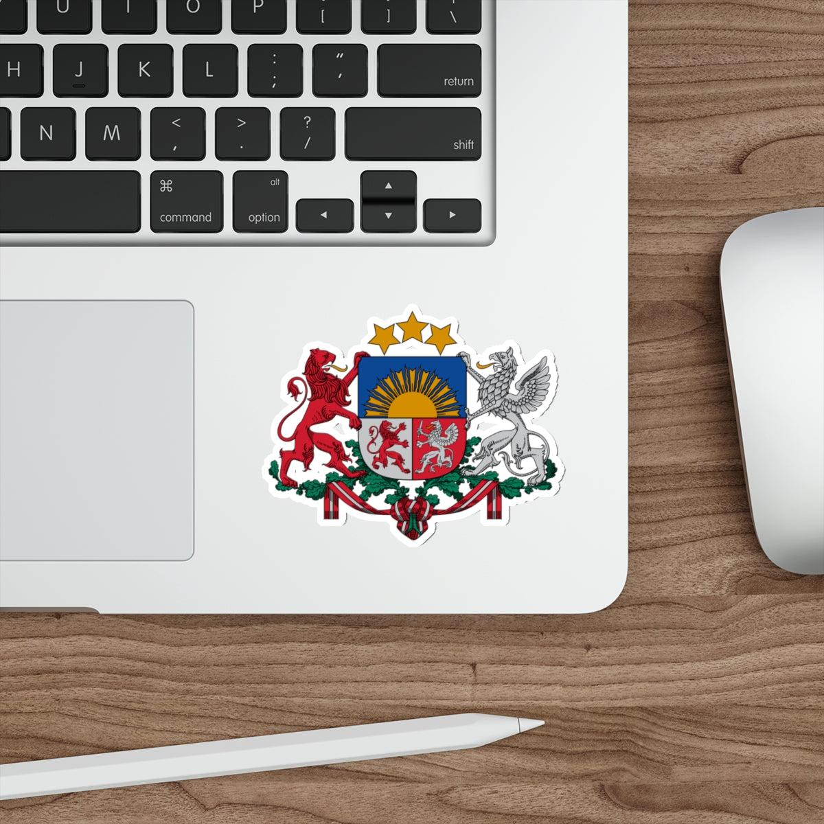 Coat of arms of Latvia STICKER Vinyl Die-Cut Decal-The Sticker Space