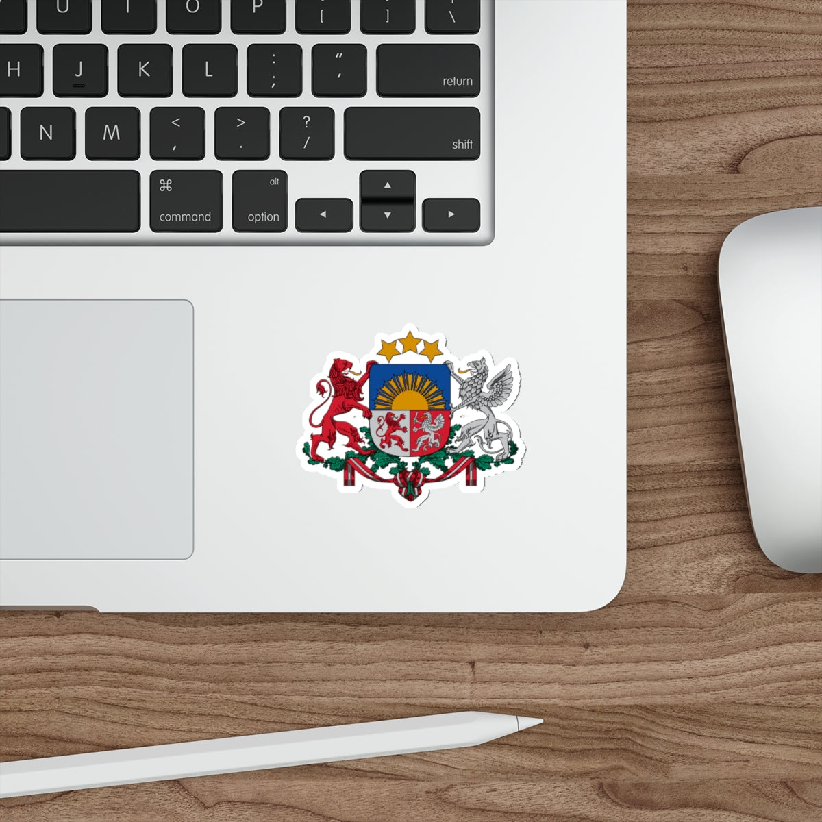 Coat of arms of Latvia STICKER Vinyl Die-Cut Decal-The Sticker Space