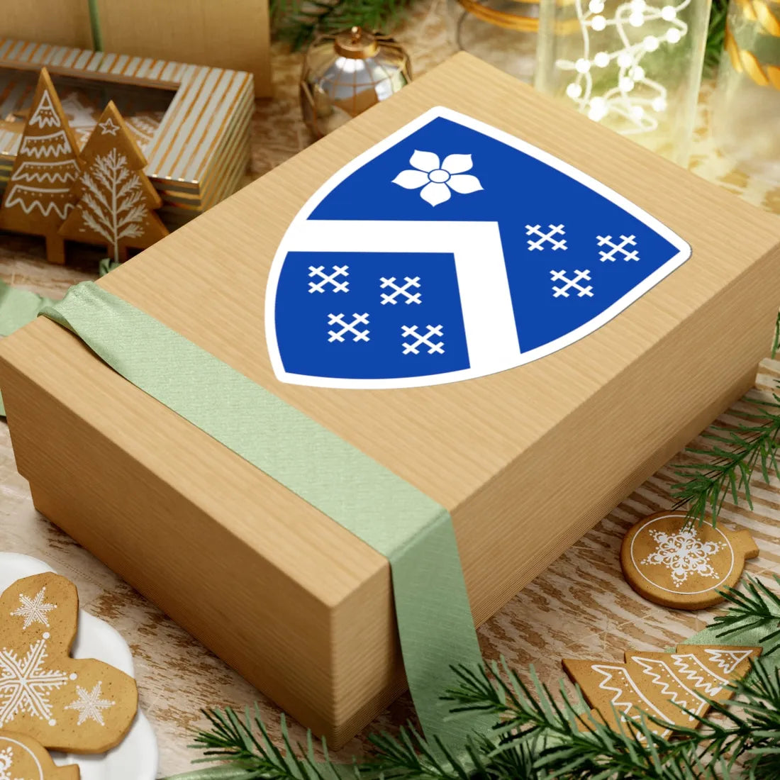 Coat of arms of Latymer Upper School Hammersmith London England (England) (Coat of Arms) STICKER Vinyl Kiss-Cut Decal - The Sticker Space