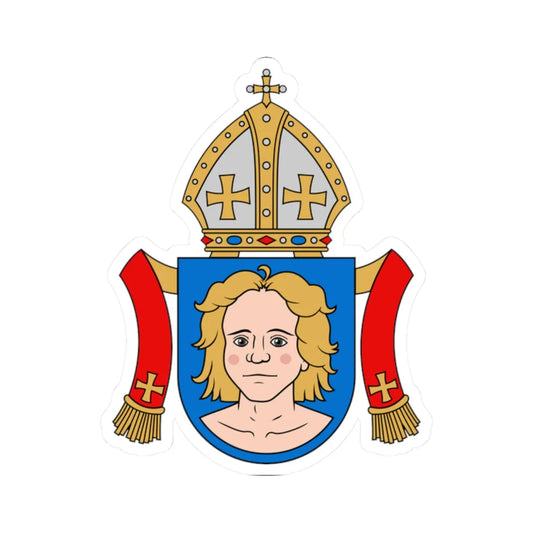 Coat of arms of Laurentius Suurpää (Finland) (Coat of Arms) STICKER Vinyl Kiss-Cut Decal 2 Inch White - The Sticker Space