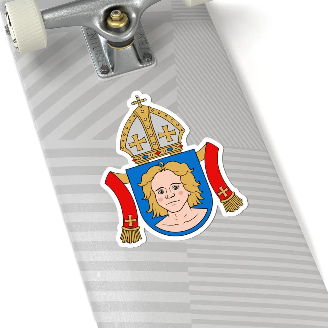 Coat of arms of Laurentius Suurpää (Finland) (Coat of Arms) STICKER Vinyl Kiss-Cut Decal - The Sticker Space