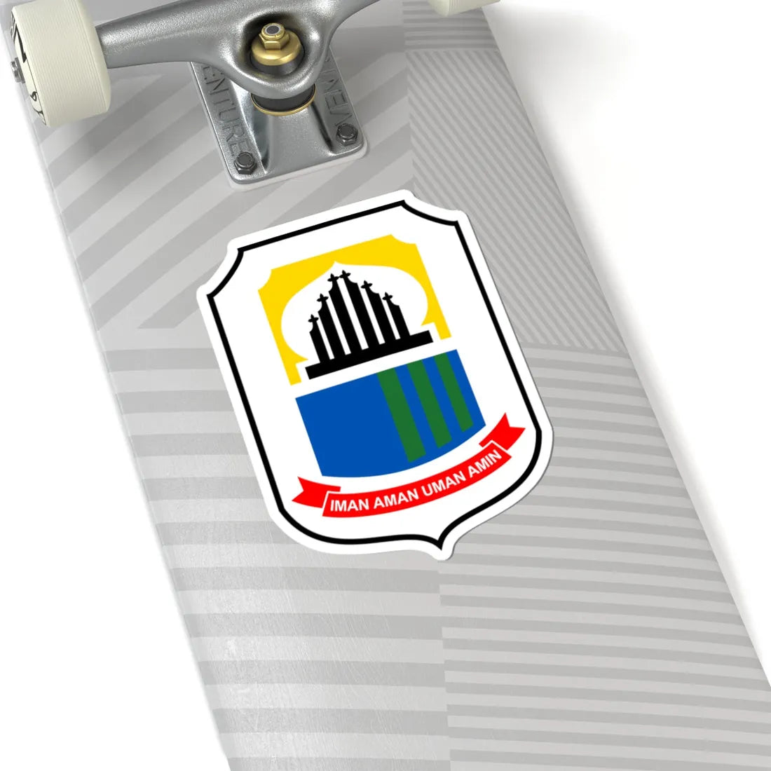 Coat of arms of Lebak (Indonesia) (Coat of Arms) STICKER Vinyl Kiss-Cut Decal - The Sticker Space