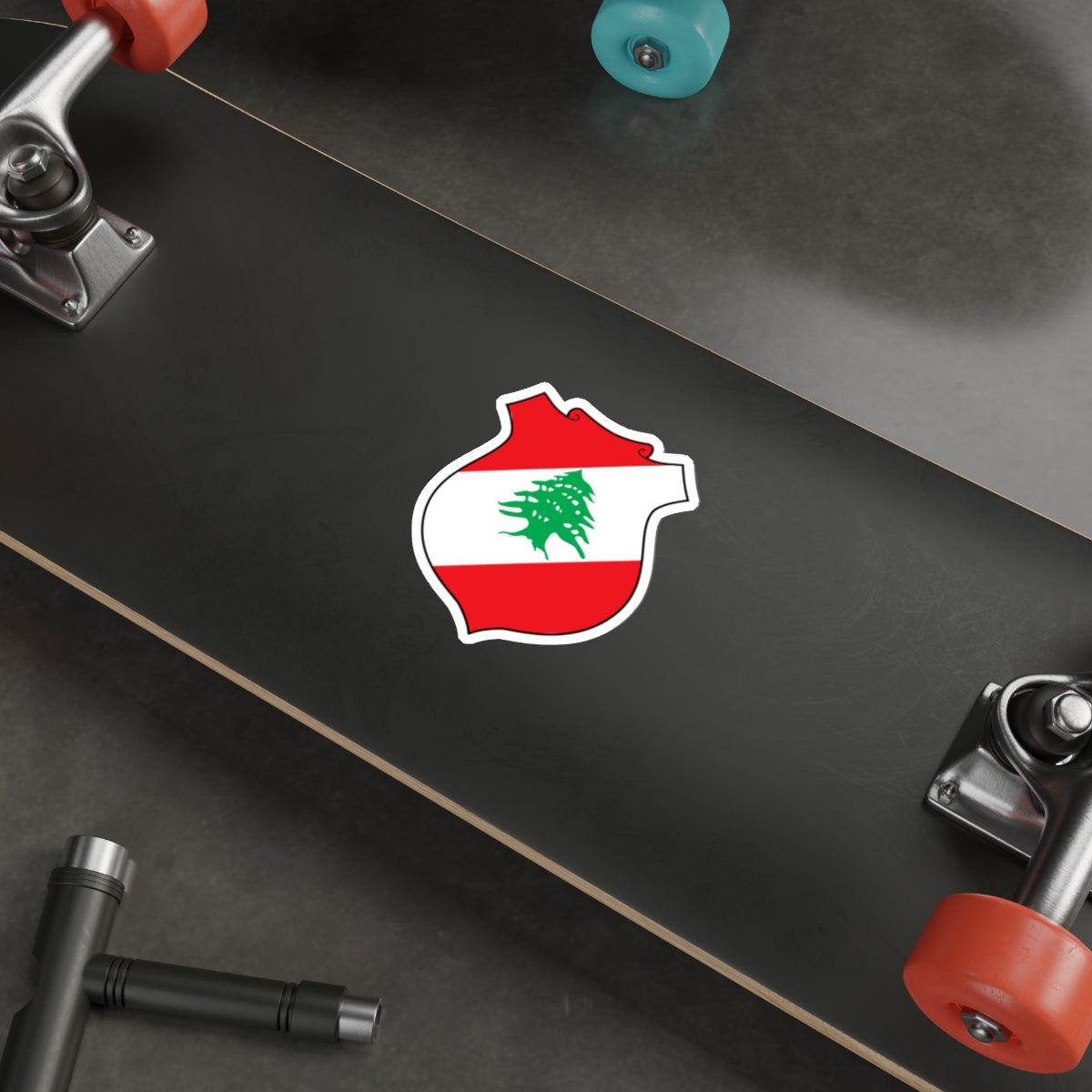 Coat of arms of Lebanon STICKER Vinyl Die-Cut Decal-The Sticker Space