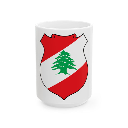 Coat of arms of Lebanon - White Coffee Mug