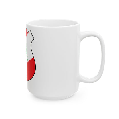 Coat of arms of Lebanon - White Coffee Mug