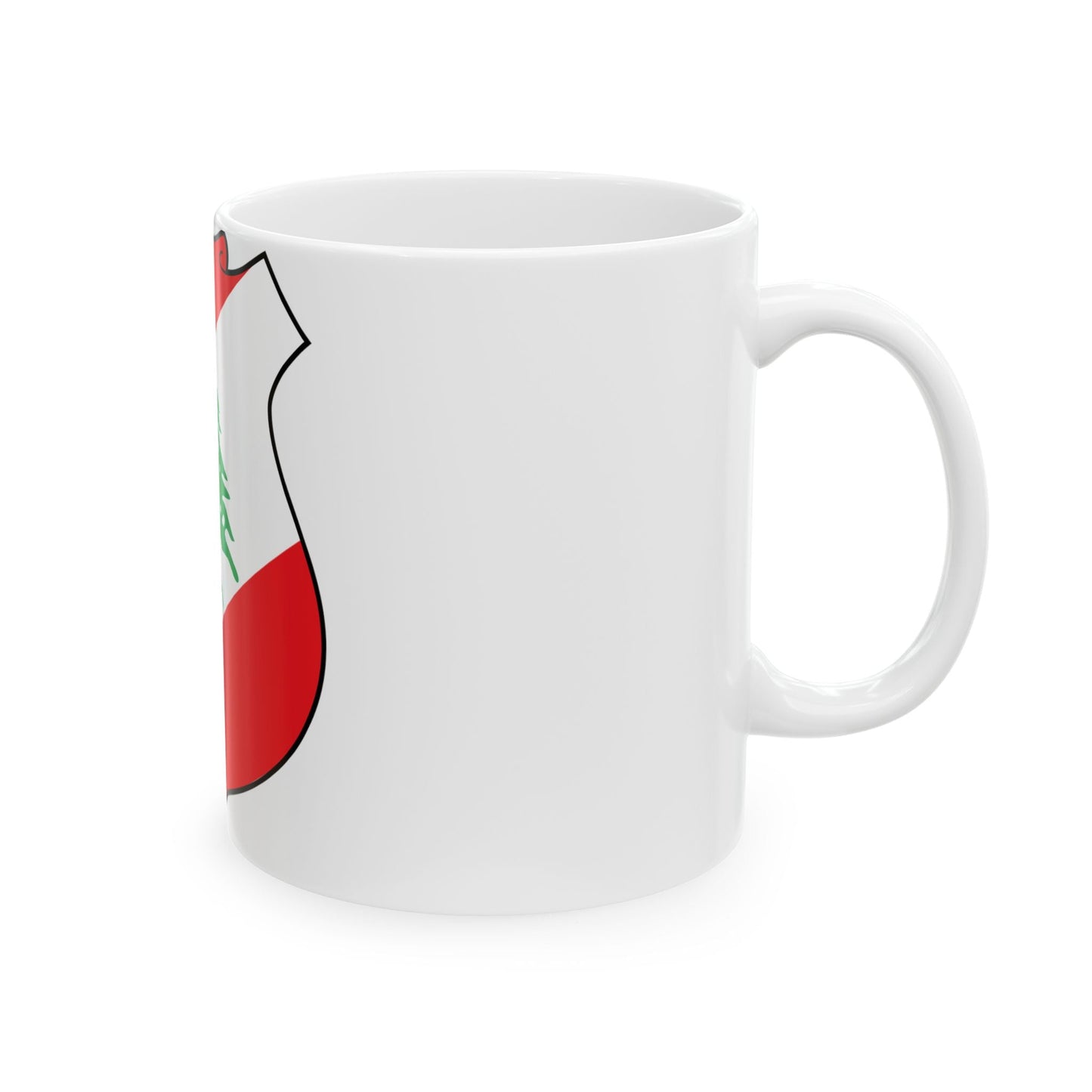 Coat of arms of Lebanon - White Coffee Mug