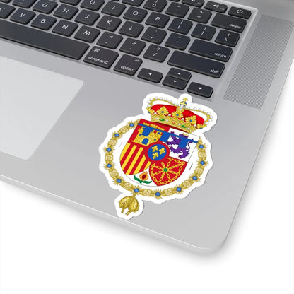 Coat of Arms of Leonor Princess of Asturias (Spain) (Coat of Arms) STICKER Vinyl Kiss-Cut Decal - The Sticker Space