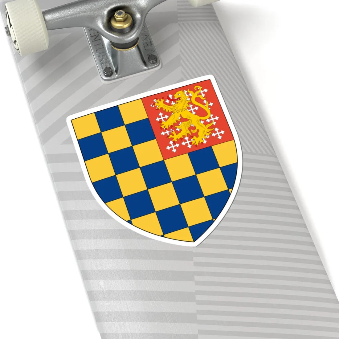 Coat of arms of Lewes (England) (Coat of Arms) STICKER Vinyl Kiss-Cut Decal - The Sticker Space