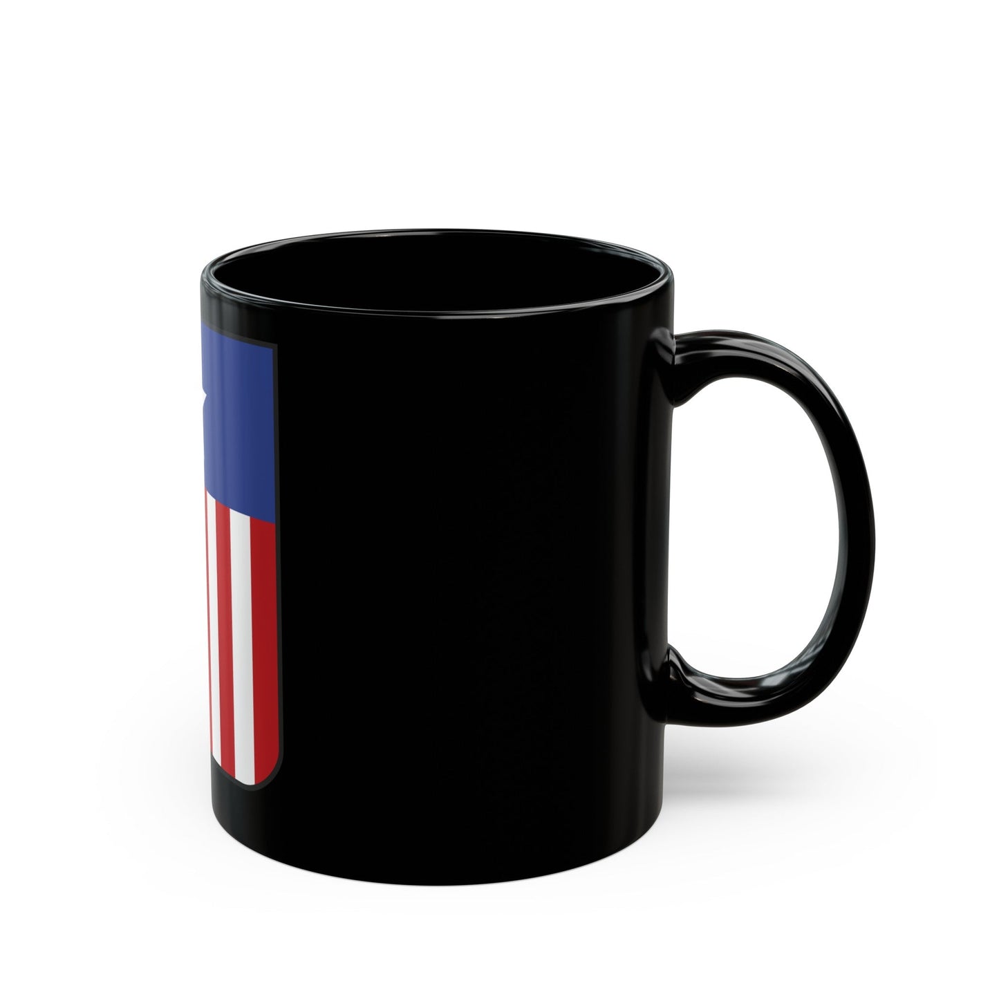 Coat of arms of Liberia in 1889 - Black Coffee Mug-The Sticker Space