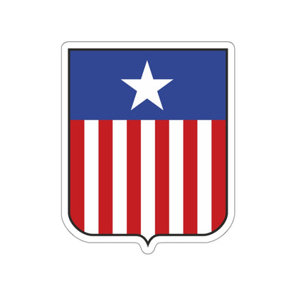 Coat of arms of Liberia in 1889 STICKER Vinyl Die-Cut Decal-White-The Sticker Space