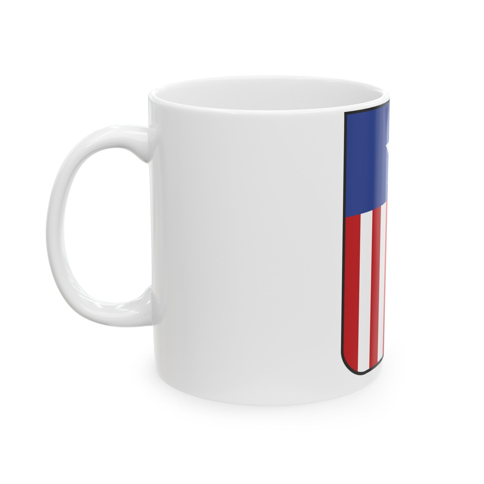 Coat of arms of Liberia in 1889 - White Coffee Mug-The Sticker Space