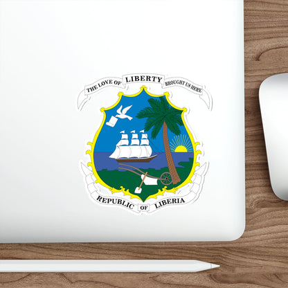 Coat of arms of Liberia STICKER Vinyl Die-Cut Decal-The Sticker Space