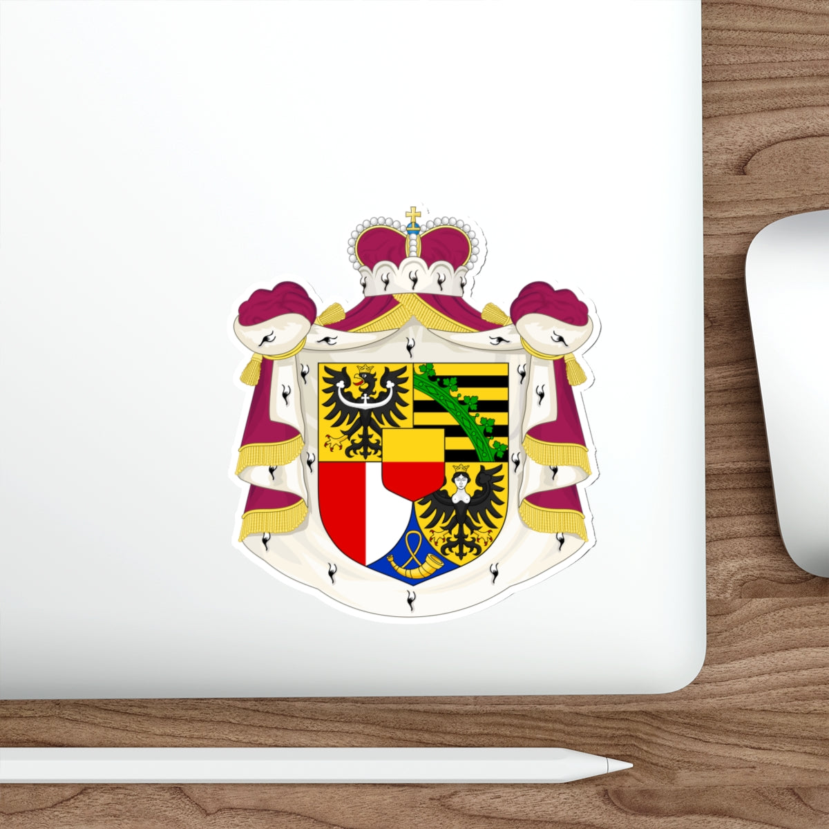 Coat of arms of Liechtenstein STICKER Vinyl Die-Cut Decal-The Sticker Space