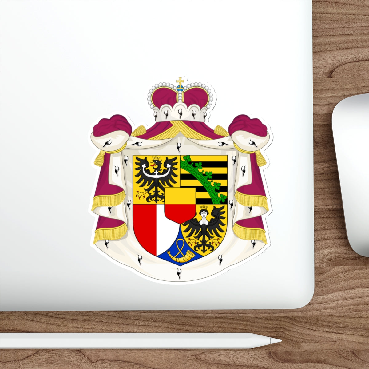 Coat of arms of Liechtenstein STICKER Vinyl Die-Cut Decal-The Sticker Space