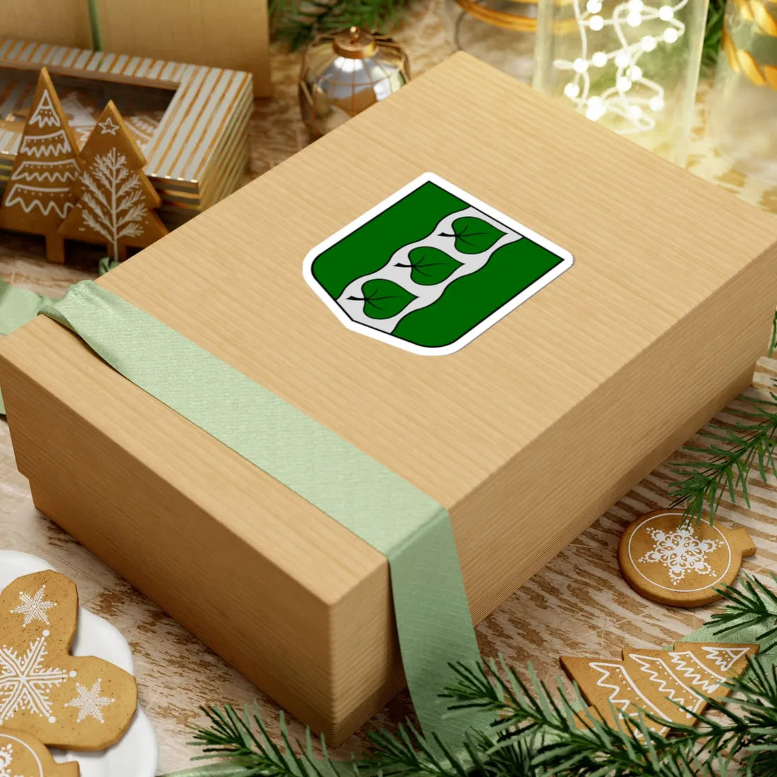 Coat of Arms of Liepupes pagasts (Latvia) (Coat of Arms) STICKER Vinyl Kiss-Cut Decal - The Sticker Space