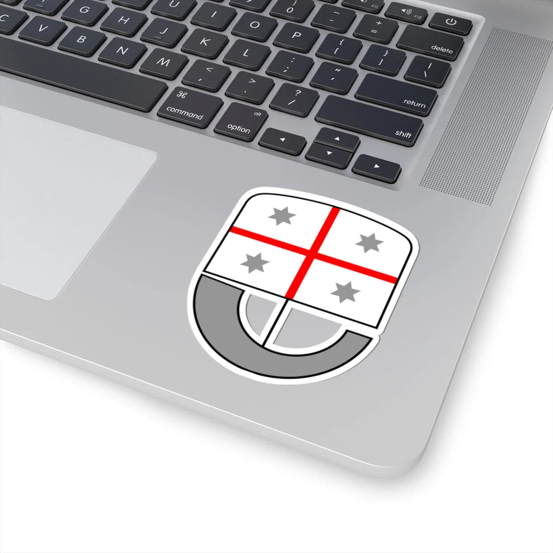 Coat of arms of Liguria (Italy) (Coat of Arms) STICKER Vinyl Kiss-Cut Decal - The Sticker Space