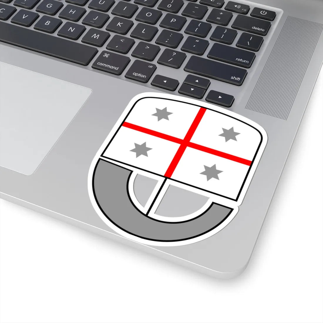 Coat of arms of Liguria (Italy) (Coat of Arms) STICKER Vinyl Kiss-Cut Decal - The Sticker Space