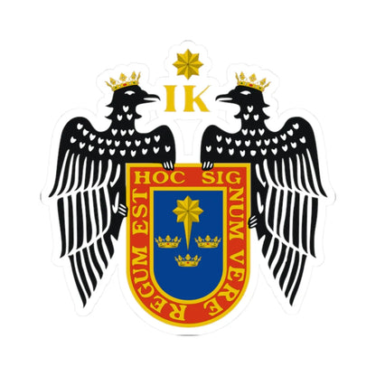 Coat of arms of Lima (Peru) (Coat of Arms) STICKER Vinyl Kiss-Cut Decal 2 Inch White - The Sticker Space