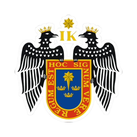 Coat of arms of Lima (Peru) (Coat of Arms) STICKER Vinyl Kiss-Cut Decal 2 Inch White - The Sticker Space