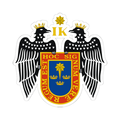 Coat of arms of Lima (Peru) (Coat of Arms) STICKER Vinyl Kiss-Cut Decal 6 Inch White - The Sticker Space