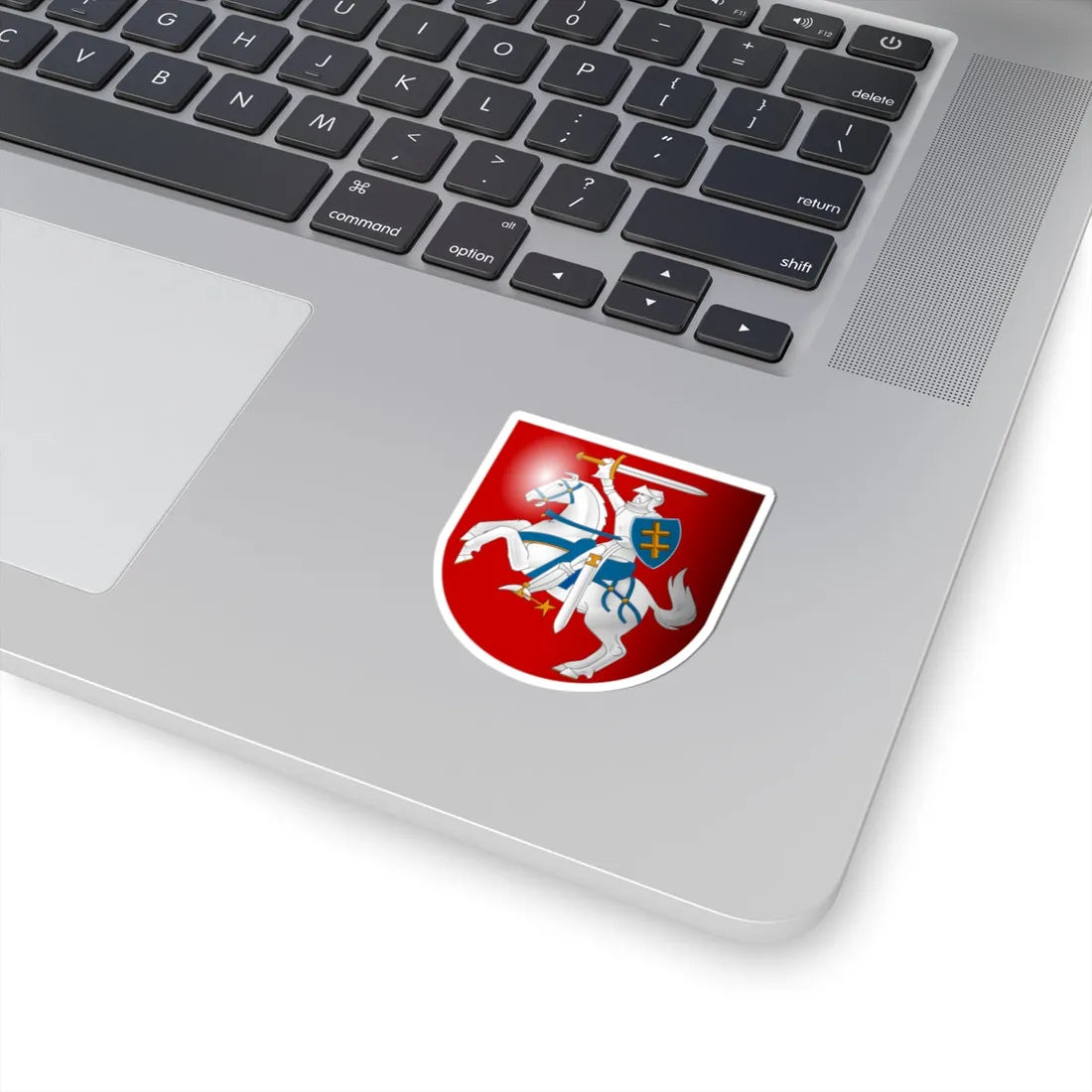 Coat of arms of Lithuania 3d (Belarus) (Coat of Arms) STICKER Vinyl Kiss-Cut Decal - The Sticker Space