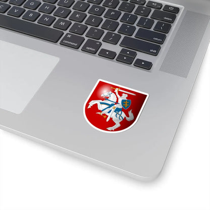 Coat of arms of Lithuania 3d (Belarus) (Coat of Arms) STICKER Vinyl Kiss-Cut Decal - The Sticker Space
