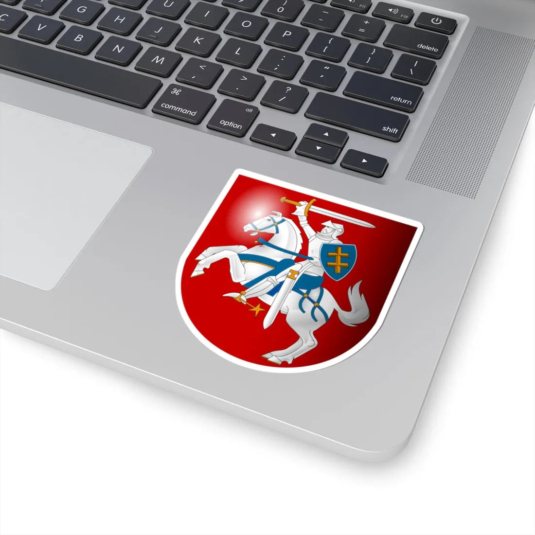 Coat of arms of Lithuania 3d (Belarus) (Coat of Arms) STICKER Vinyl Kiss-Cut Decal - The Sticker Space